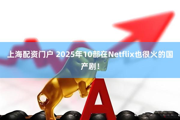 上海配资门户 2025年10部在Netflix也很火的国产剧！